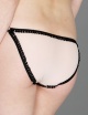 AW12 Inheritance Capillaries Braided Bikini Panties (Nude & Black)